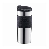 Bodum TRAVEL MUG Úti bögre, rozsdamentes acél falú, 0.35 l, fekete színű Bodum TRAVEL MUG Úti bögre, rozsdamentes acél falú, 0.35 l, fekete színű