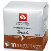 Kép 1/5 - illy IPER espresso kávékapszula Arabica Selection Brazília, 18 adag