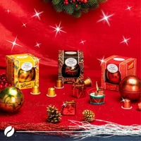 Compagnia Dell'Arabica Brasil Santos Karácsonyi gömb, Nespresso kompatibilis kapszulával 4x5,2g