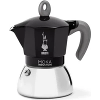 Bialetti Moka indukciós kotyogós kávéfőző - 4 adagos (fekete)