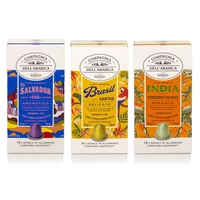 Compagnia Dell'Arabica Caffé El Salvador/Brasil/India Nespresso kompatibilis kávékapszula kóstoló csomag, 3x10db