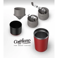 Cafflano Klassic All-In-One kávékészítő eszköz, fekete