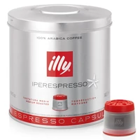 Illy Francis Francis X7.1 Iper kapszulás kávéfőzőgép, piros