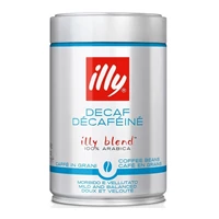 Illy Espresso Decaffeinato koffeinmentes szemes kávé, 250g