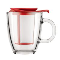 Bodum YO-YO teás bögre szűrővel 350ml, fekete Bodum YO-YO teás bögre szűrővel 350ml, fekete