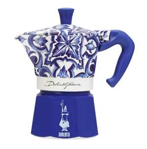 Bialetti Dolce&amp;Gabbana Moka Express Blue Mediterraneo - 3 adagos