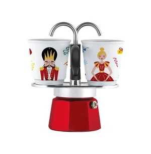Bialetti Mini Express Diótörő kotyogós kávéfőző szett 2 adag