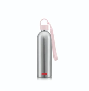 Bodum Melior Stainless Steel Water Bottle pink 0,5l