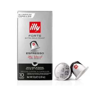 Illy Espresso Forte Nespresso kompatibilis kávékapszula, 10db