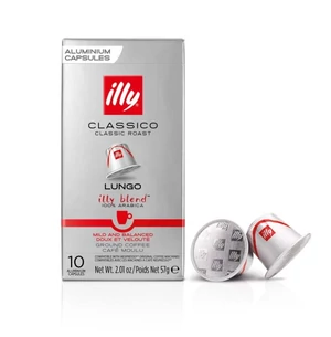 Illy Classico Lungo Nespresso kompatibilis kávékapszula, 10db