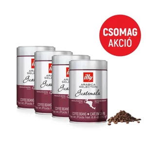 Illy Guatemala szemes kávé csomag, 4x250g