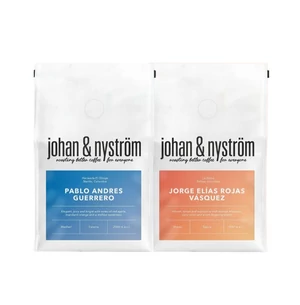 Johan &amp; Nyström szemes kávécsomag (Pablo Andres Guerrero + Jorge Elías Rojas Vásquez)