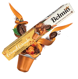 Belmio Caramel Caramba Nespresso kompatibilis kávékapszula, 10db