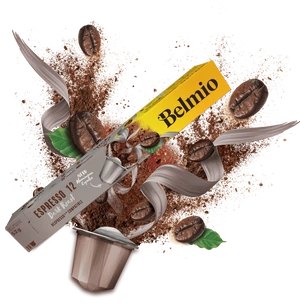 Belmio Espresso Dark Roast Nespresso kompatibilis kávékapszula, 10db