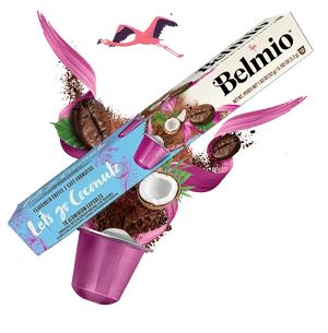Belmio Let&#039;s Go Coconutz Nespresso kompatibilis kávékapszula, 10db