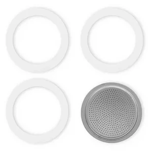 Bialetti Tömítés 3db + Szűrő 1db / Mokka Express - 3-4 adag