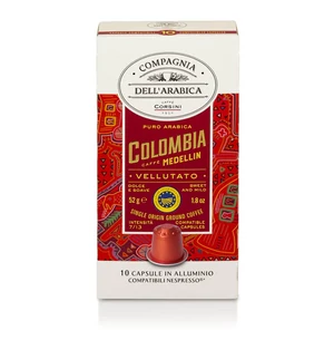 Compagnia Dell&#039;Arabica Caffé Colombia Medellin Supremo Nespresso kompatibilis kávékapszula, 10db