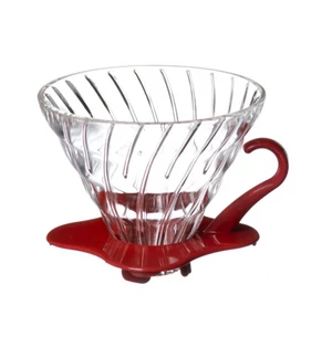 Hario V60 Dripper piros üveg (VDG-02R)