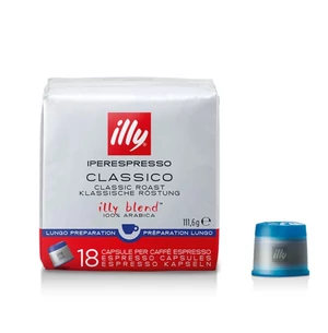 Illy iperEspresso Classico Lungo kávékapszula, 18db