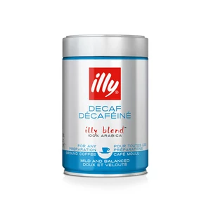 Illy Espresso Decaffeinato koffeinmentes őrölt kávé 250g