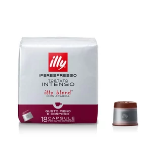 Illy iperEspresso Intenso sötét pörkölésű kávékapszula, 18db