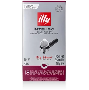 Illy sötét pörkölésű kávé pod 18db