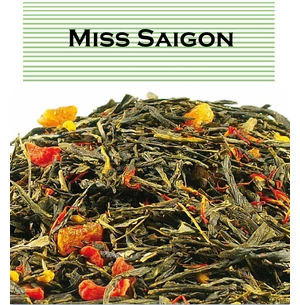 Johan &amp; Nyström Miss Saigon ízesített zöld tea, 100g