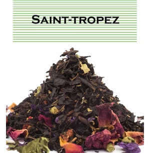 Johan &amp; Nyström Saint-tropez, fekete tea 100g