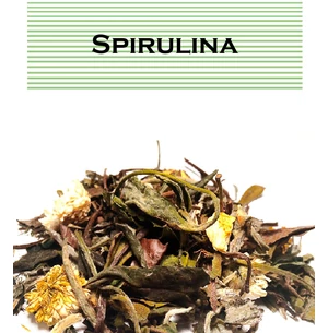 Johan &amp; Nyström Spirulina, ízesített fehér tea 50g