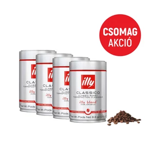 Illy Espresso Classico 4 x 250g szemes kávé csomag