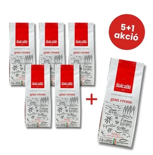 Italcaffe GRAN CREMA 5+1 szemes kávé csomagajánlat, 6000g