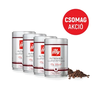 Illy Espresso Intenso 4 x 250g szemes kávé csomag