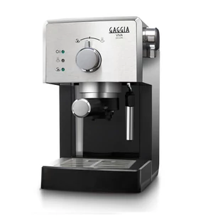 GAGGIA VIVA DELUXE FEKETE/EZÜST - KAROS KÁVÉGÉP