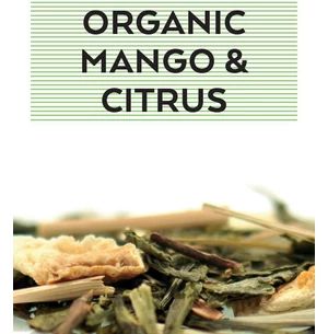 Johan &amp;amp; Nyström Organic Mango &amp;amp; Citrus ízesített zöld tea, 100g
