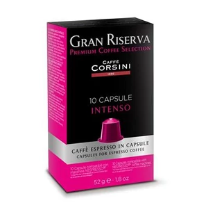 Caffé Corsini Gran Riserva Intenso Nespresso kompatibilis kávékapszula, 10 db 