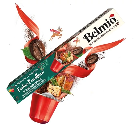 Belmio Festive Panettone Nespresso kompatibilis kávékapszula, 10db