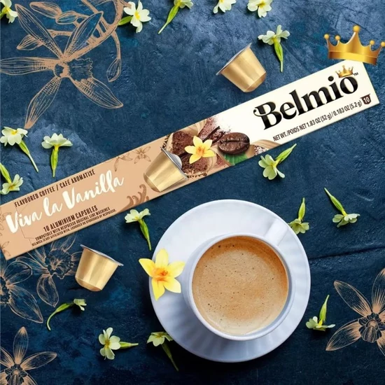 Belmio Viva La Vanilla Nespresso kompatibilis kávékapszula, 10db