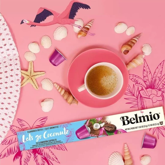 Belmio Let's Go Coconutz Nespresso kompatibilis kávékapszula, 10db