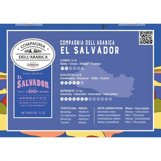 Compagnia Dell'Arabica Caffé El Salvador/Brasil/India Nespresso kompatibilis kávékapszula kóstoló csomag, 3x10db