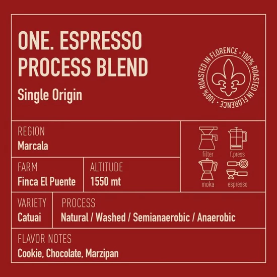 Ditta Artigianale Espresso Process Blend, 250g