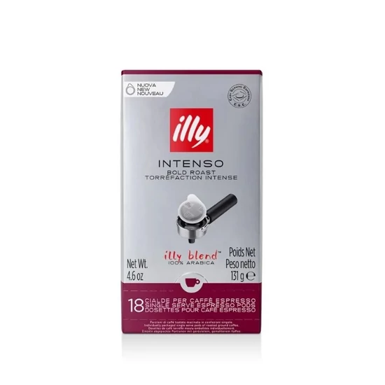 Illy sötét pörkölésű kávé pod 18db