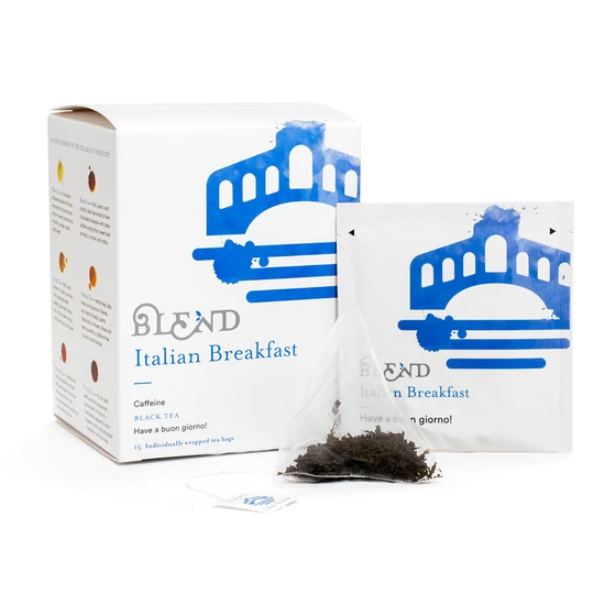 Blend Italian Breakfast filter tea, 15db