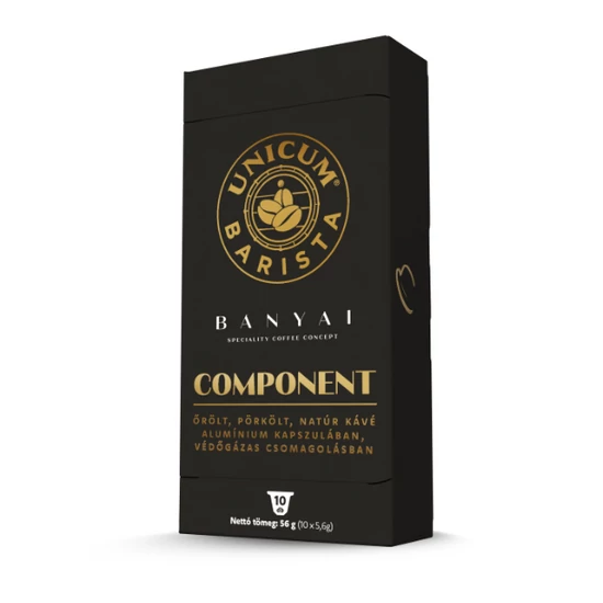 Bányai Component Unicum Barista Nespresso kompatibilis kávékapszula, 10db 