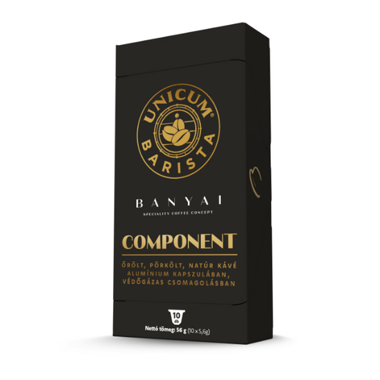 Lucky Cap Bányai Component Unicum Barista Nespresso kompatibilis Kávékapszula,1*10 db 