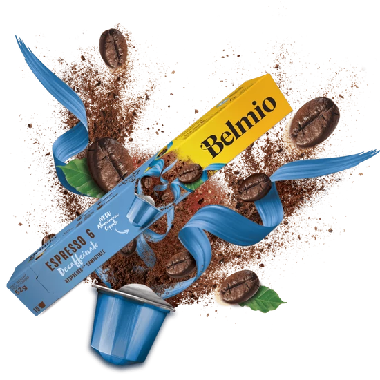 Belmio Espresso Decaffeinato Nespresso kompatibilis kávékapszula, 10db