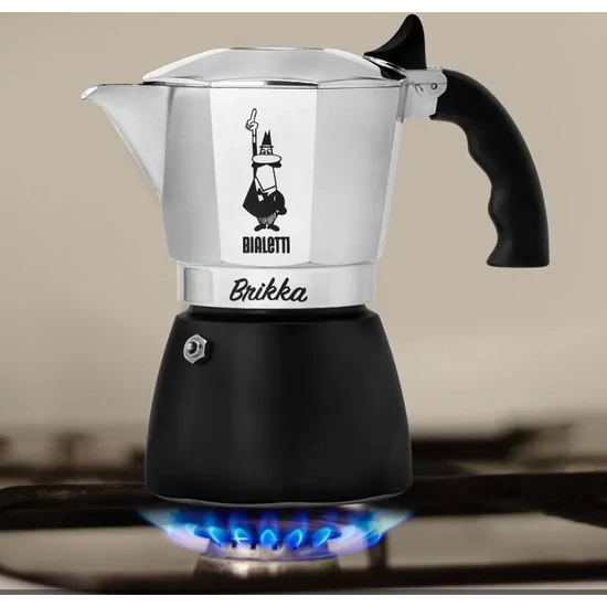 Bialetti Brikka kotyogós kávéfőző 4 adagos