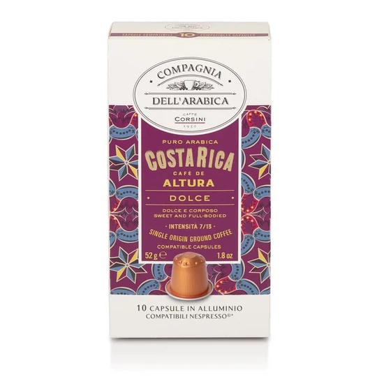 Compagnia Dell'Arabica Caffé Costa Rica Altura Nespresso kompatibilis kávékapszula, 10db