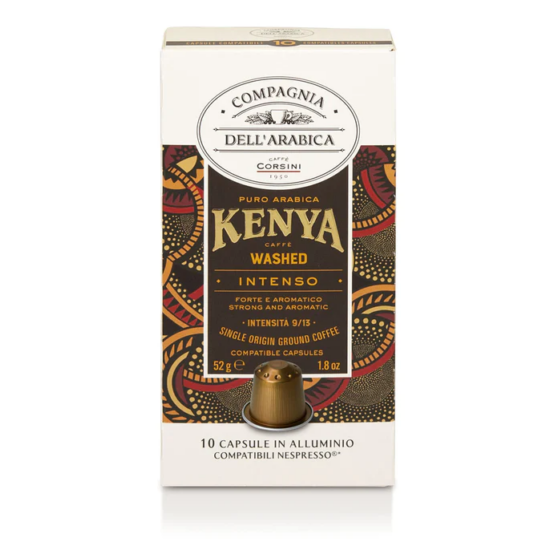 Compagnia Dell'Arabica Caffé Kenya "AA" Nespresso kompatibilis kávékapszula, 10 db