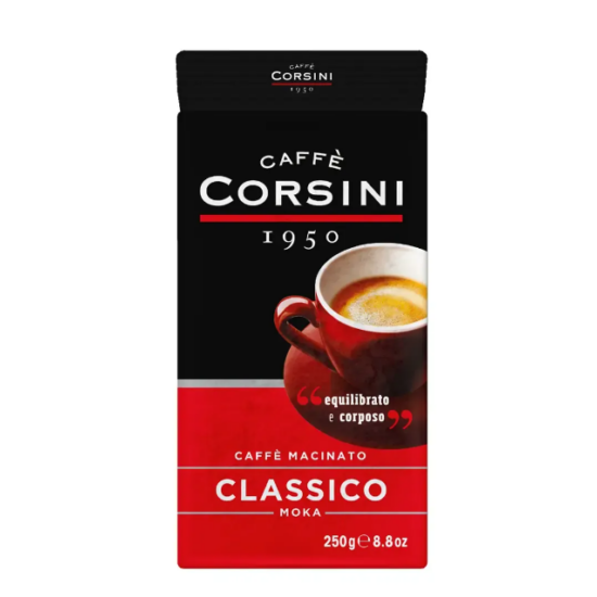 Caffé Corsini Classico Moka őrölt kávé, 250g