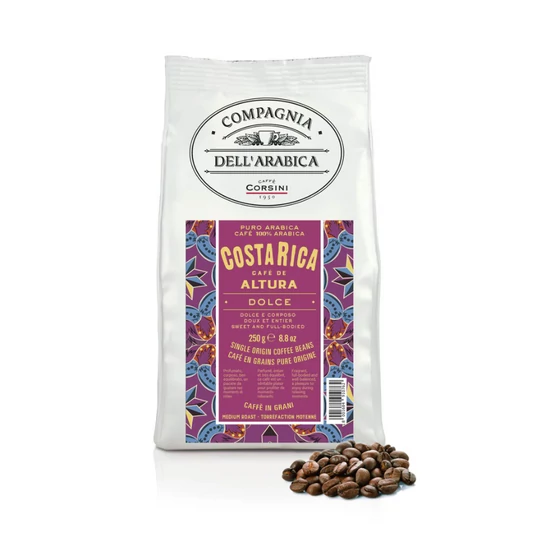 Compagnia Dell’Arabica Caffé Costa Rica Altura szemes kávé, 250g